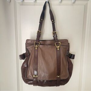 Kooba Brown Hobo Shoulder Bag